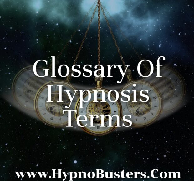 Glossary Of Hypnosis Terms