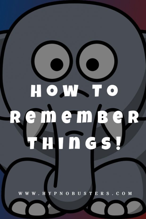 how to remember things