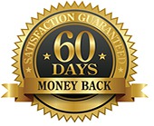 60 day money back guarantee.